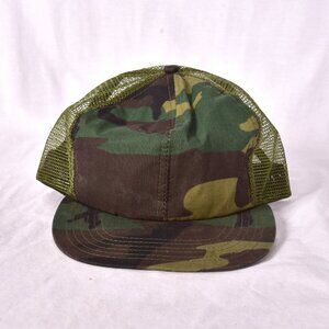 DACO Trucker Snap Back Mesh Blank Camouflage Ball Cap Made in the USA